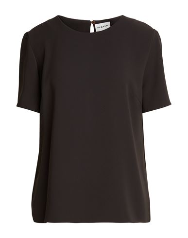 P. a.r. o.s. h. Woman Top Chocolate brown Size S Polyester