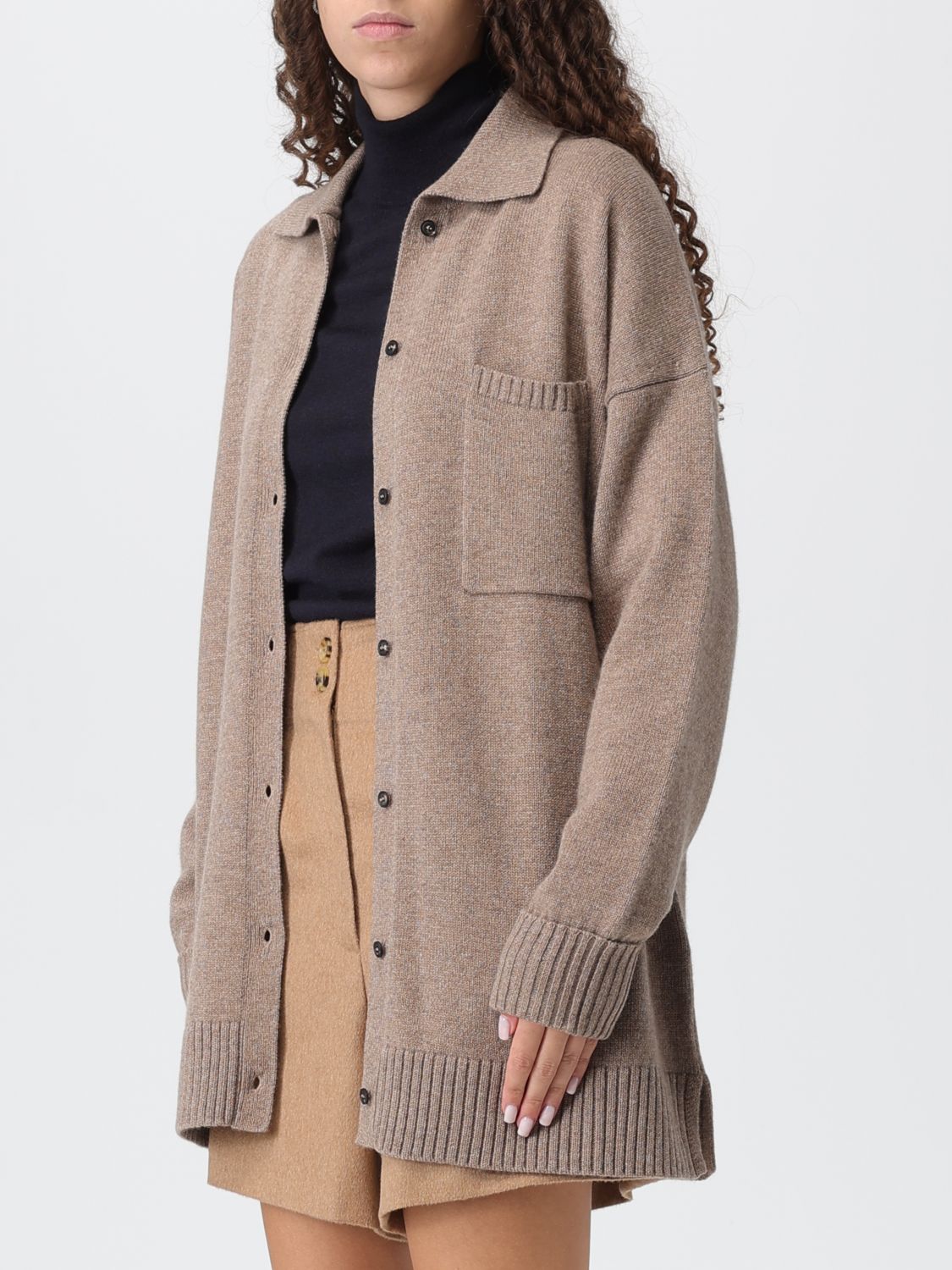 Polo Shirt Woman color Brown