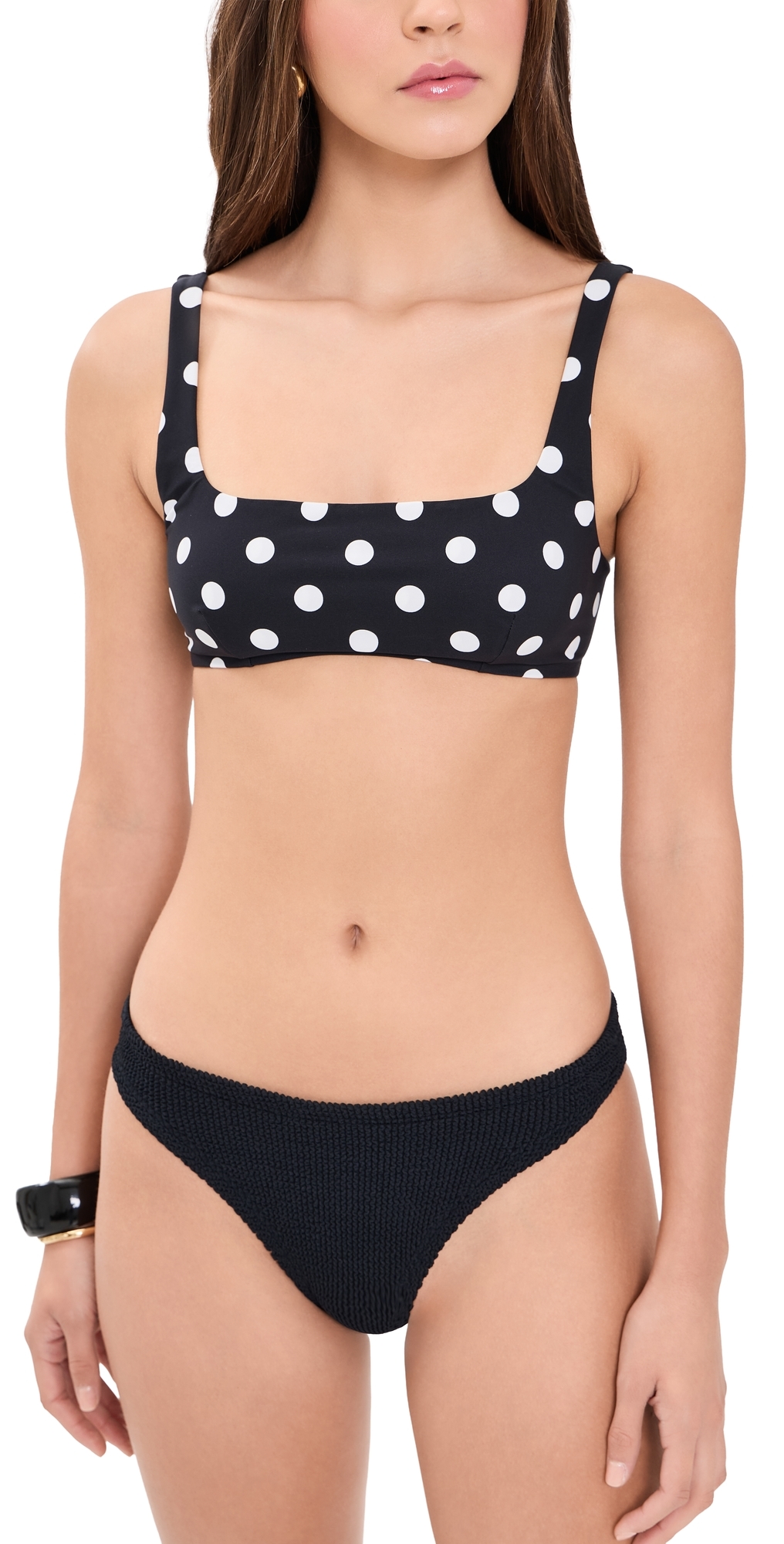 Colette Bikini Set Black/Polka Dot XL