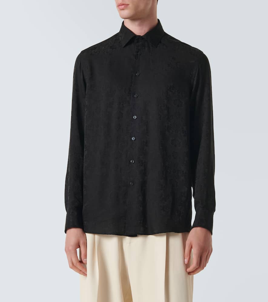 Floral paisley shirt