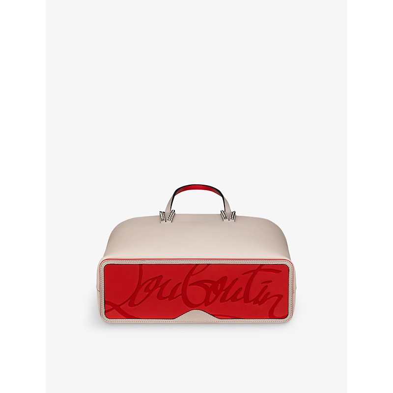 Womens Leche Cabata Leather Tote bag 