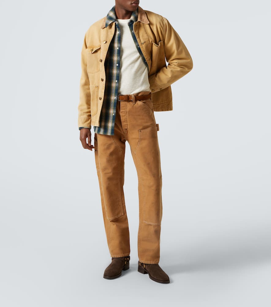 RRL Waffle-knit cotton sweater