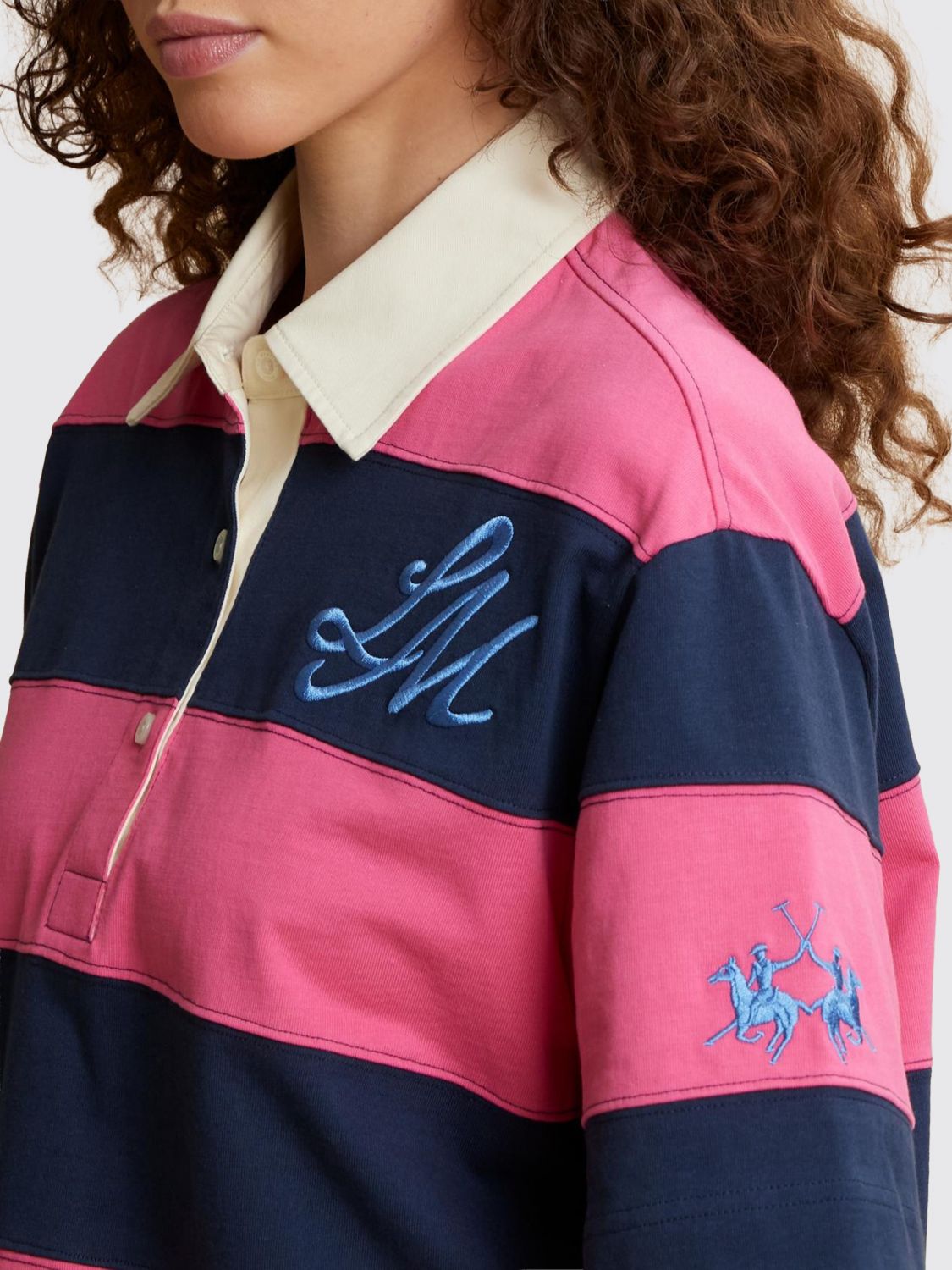 Polo Shirt Woman color Navy