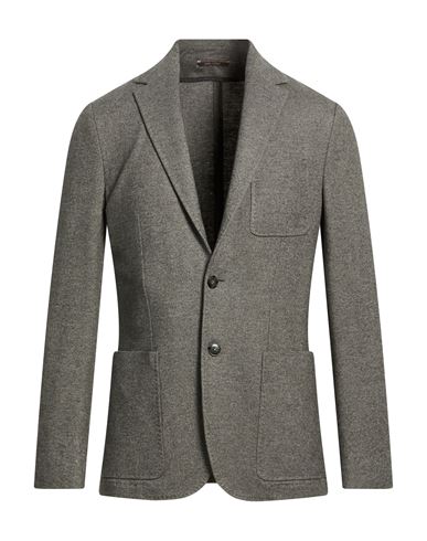 Man Blazer Grey Size 42 Silk, Cashmere