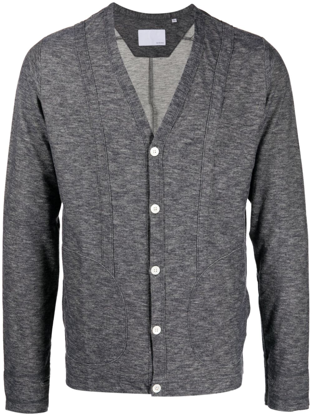 The Constantine mélange-effect cardigan - Green
