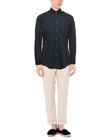 Man Shirt Black Size 15 ½ Cotton, Polyamide, Elastane