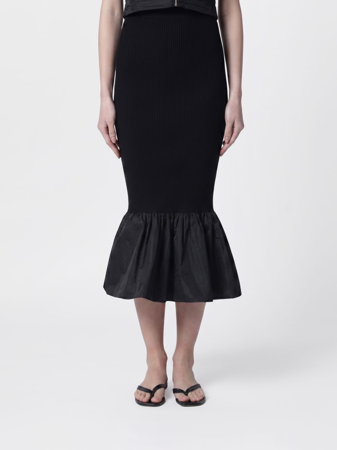Skirt Woman color Black