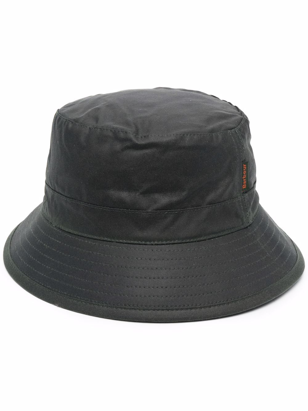 Wax cotton bucket hat - Green