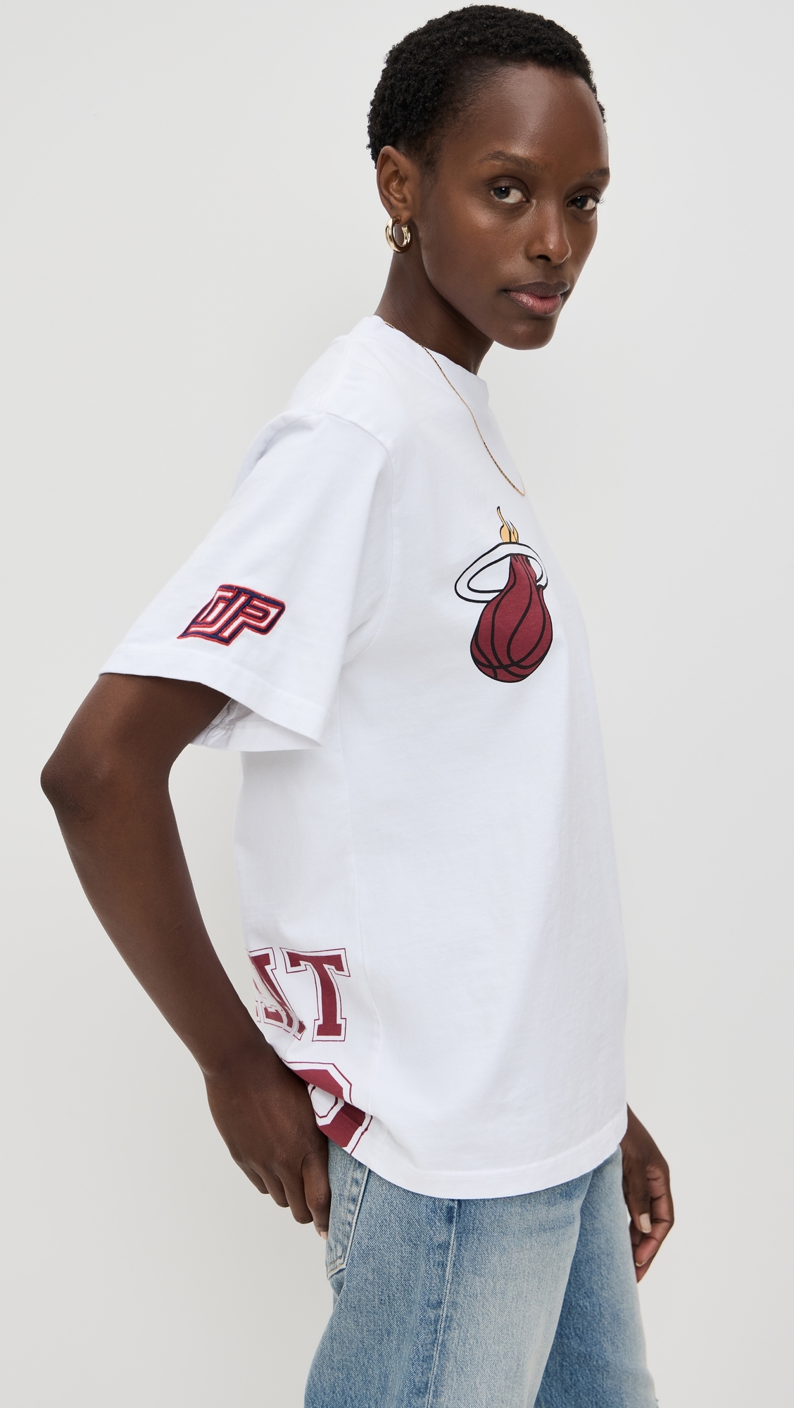 DANNIJOPRO Miami Heat Team Tee White