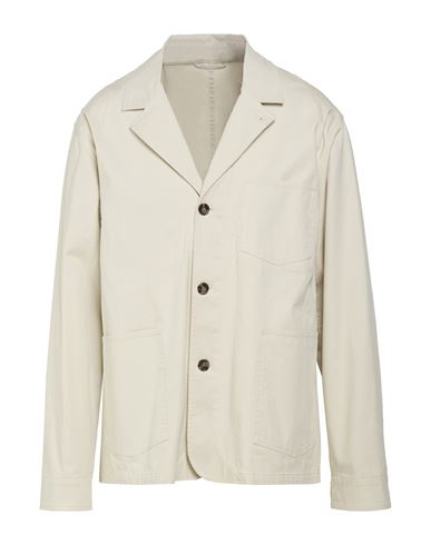 Officine Générale Man Jacket Off white Size S Cotton, Elastane