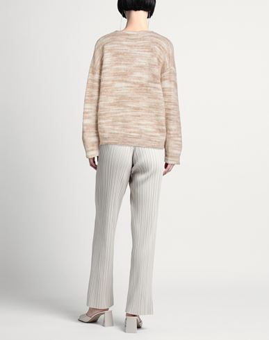 Woman Sweater Beige Size 2 Wool, Mohair wool, Polyamide, Elastane