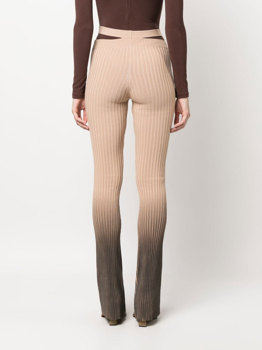 - Printed Cut-out Trousers