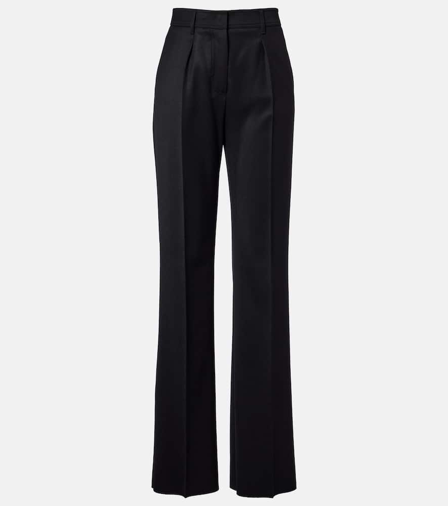 Cannes virgin wool straight pants