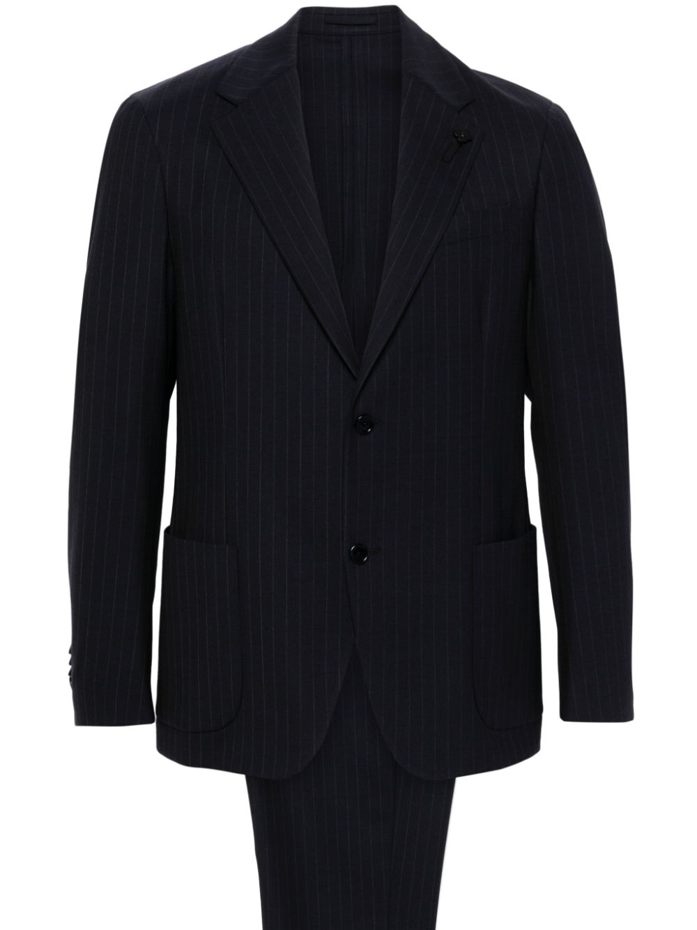 Pinstriped suit - Blue