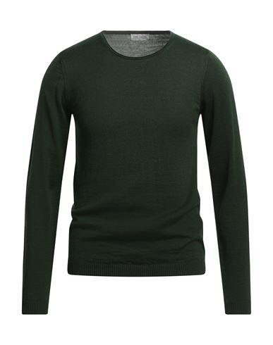 Man Sweater Green Size 36 Acrylic, Wool