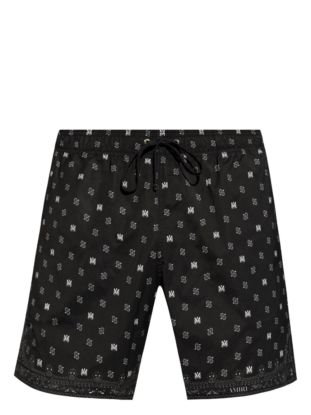 MA Paisley swim shorts - Black