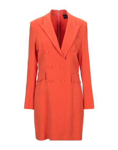 Woman Mini dress Orange Size 8 Viscose, Acetate, Elastane