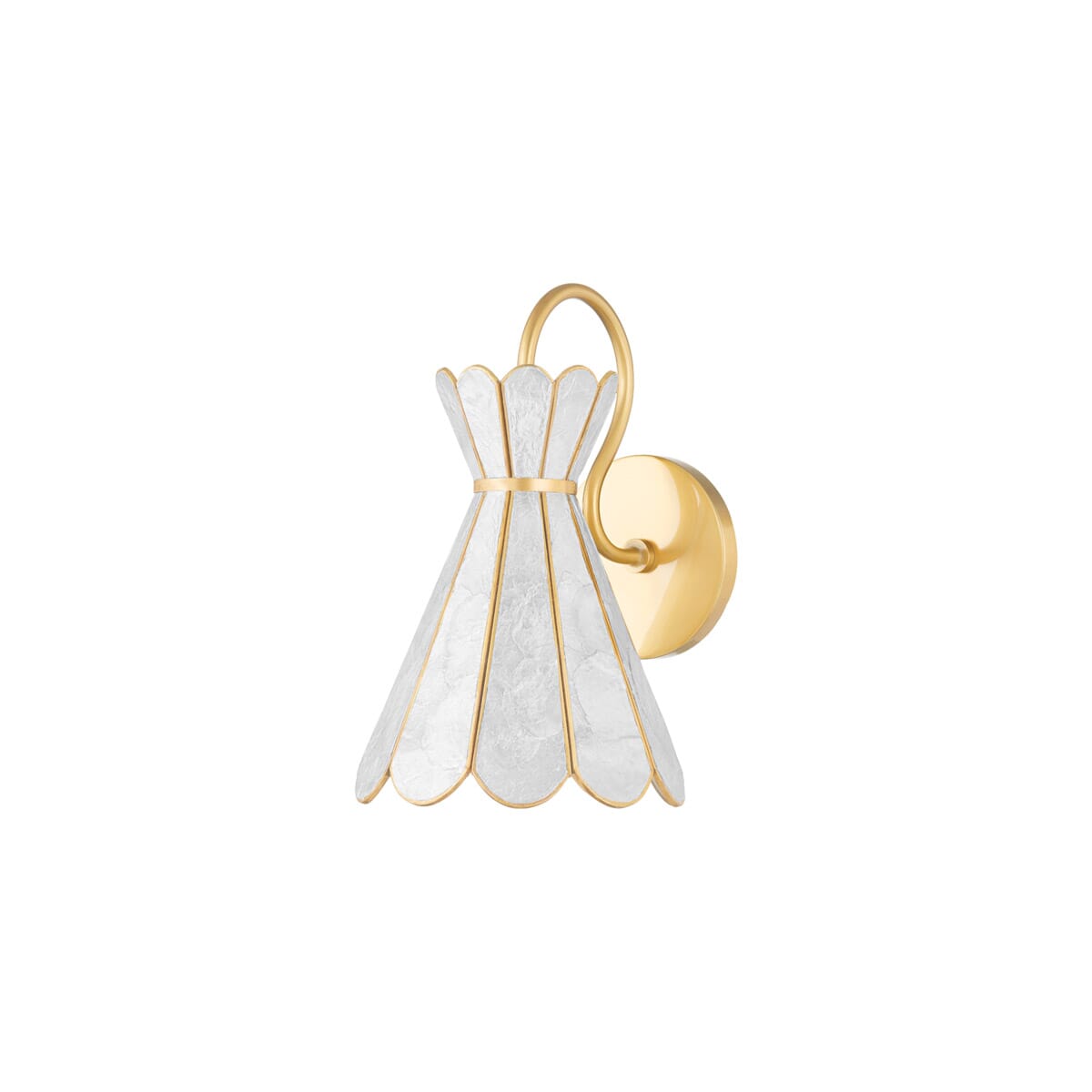 Mitzi Lyra Wall Sconce in Aged Bra