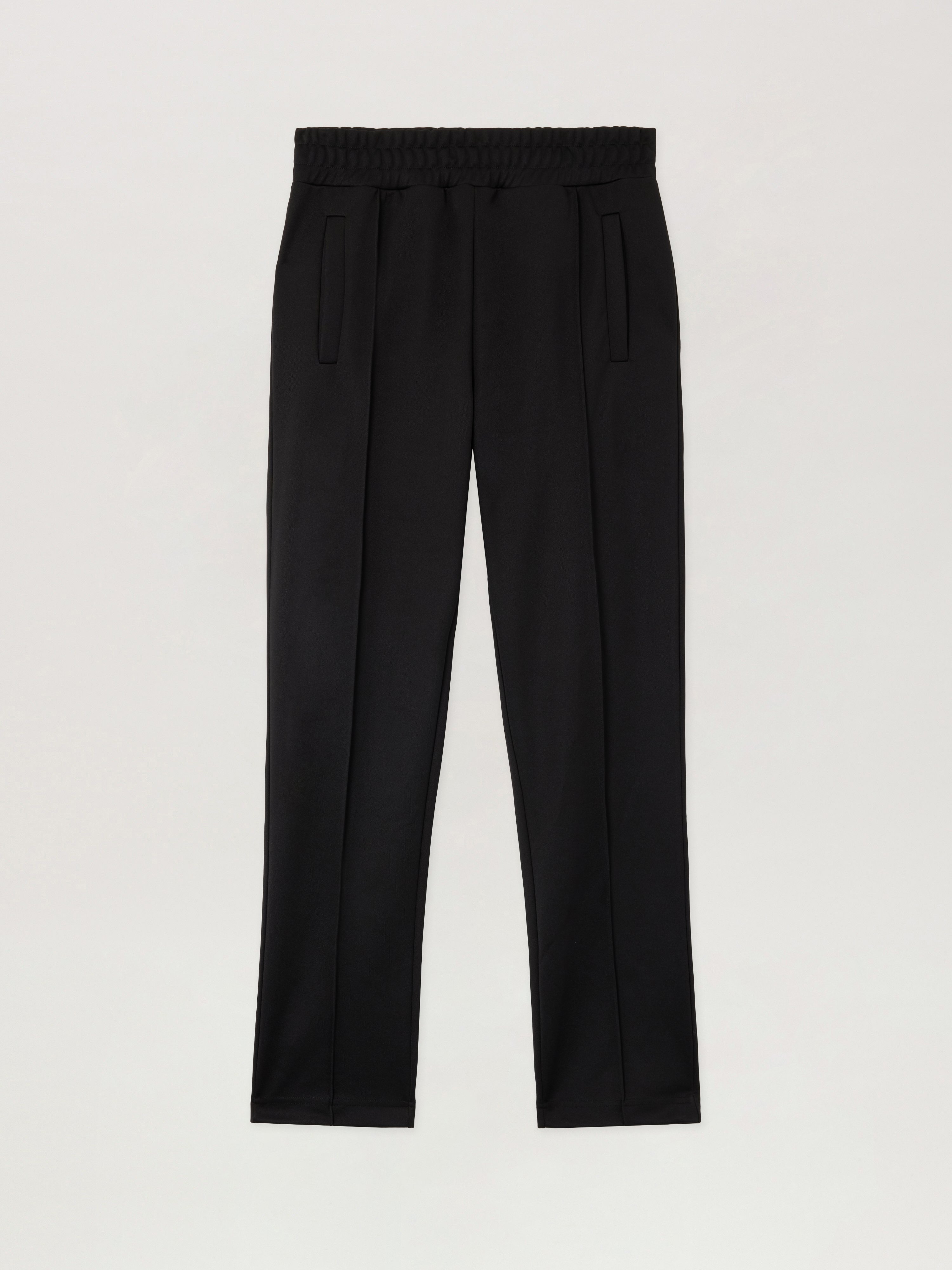 Back Curved Logo Track Pants Man  Black Off White