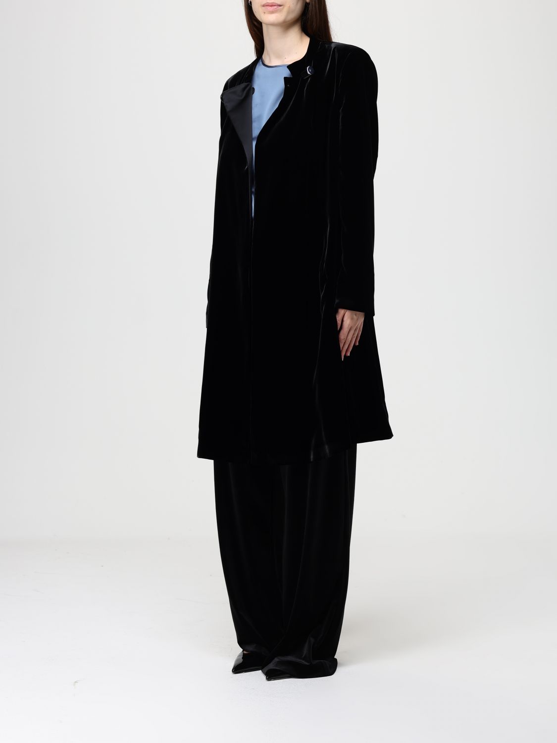Coat Woman color Black
