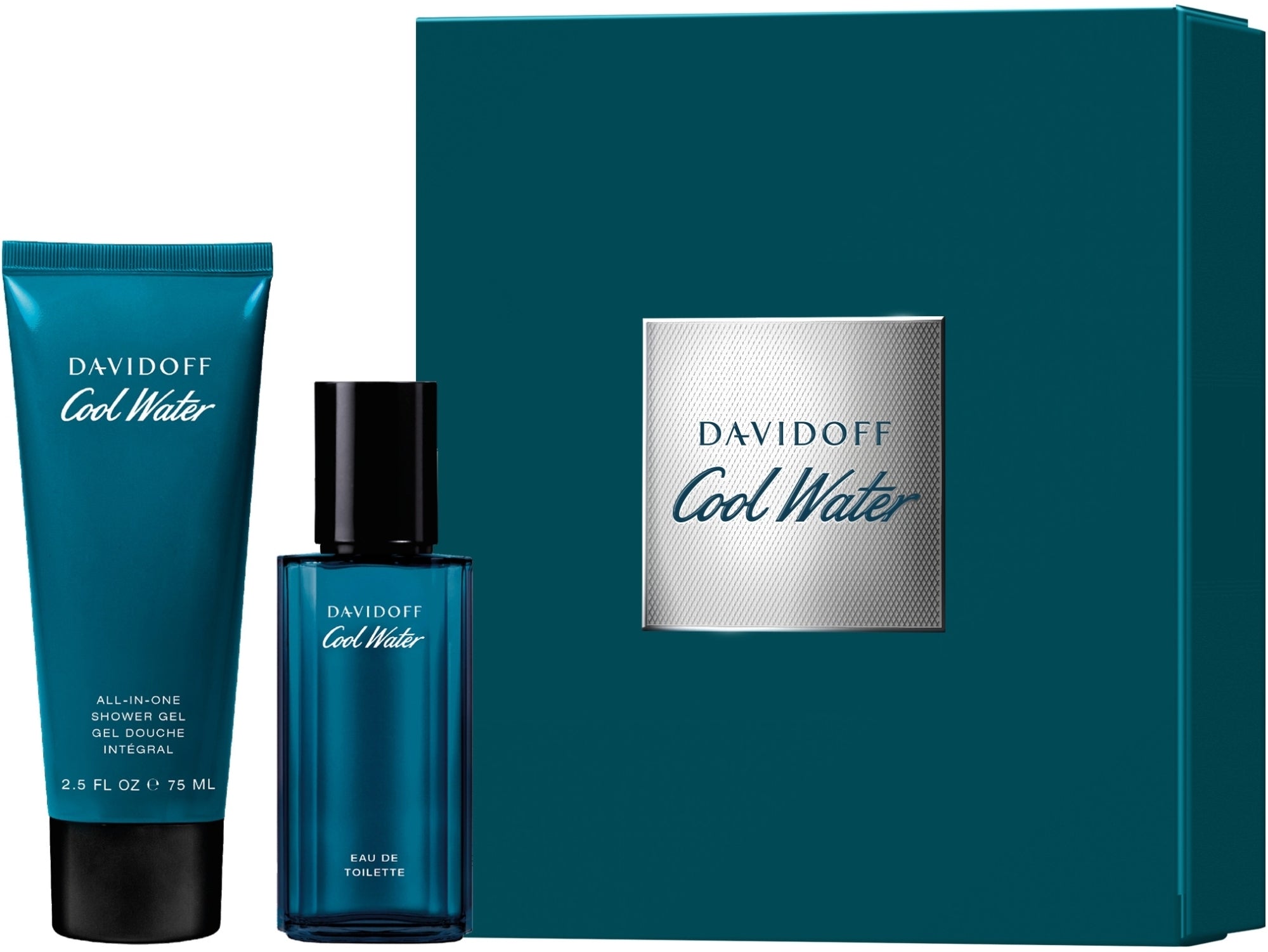 Davidoff Cool Water Duo Gift Set edt/ + gel/doccia