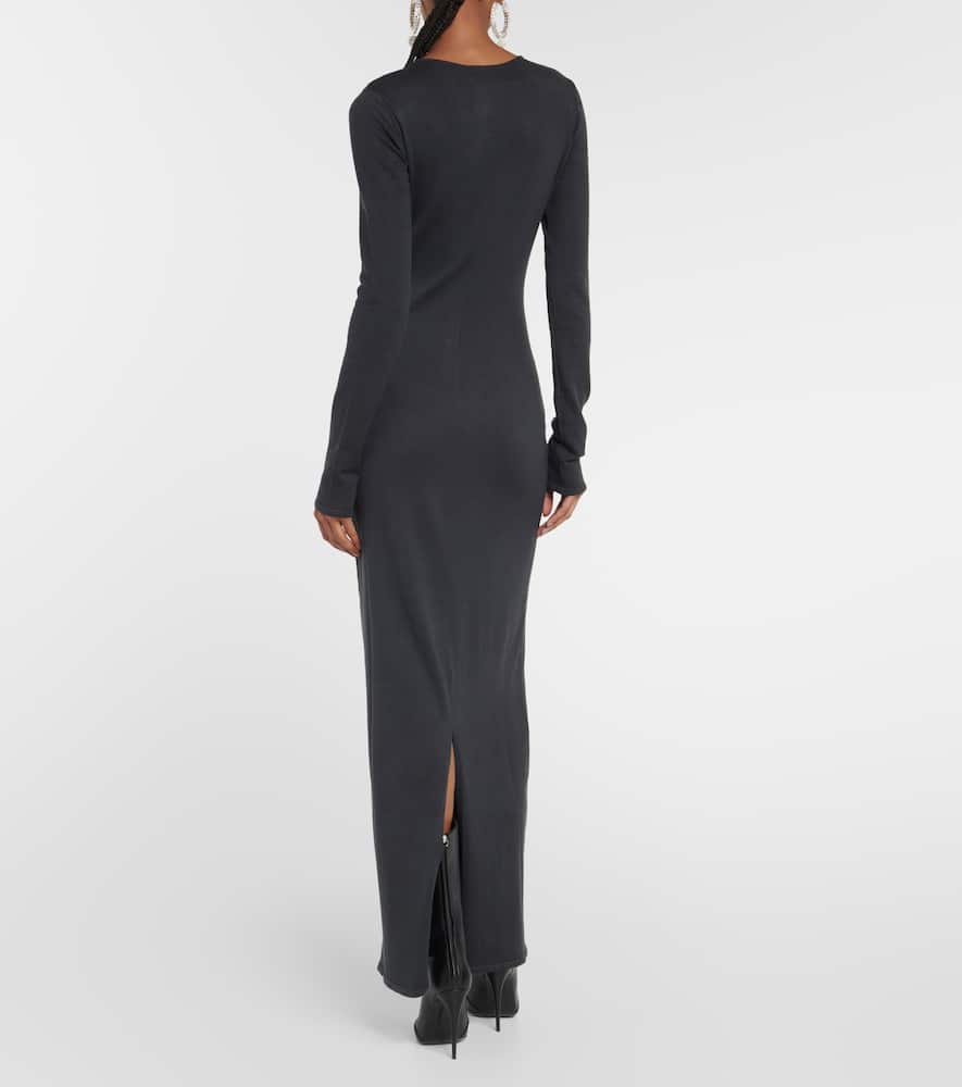 Magda Butrym Cutout silk maxi dress