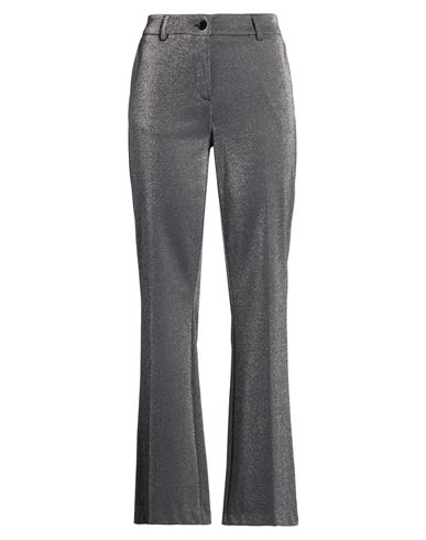Woman Pants Grey Size 8 Polyester, Viscose, Polyamide, Elastane