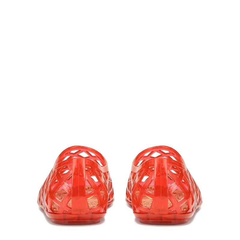 Women's Uma Jelly Flat Shoes (Red)