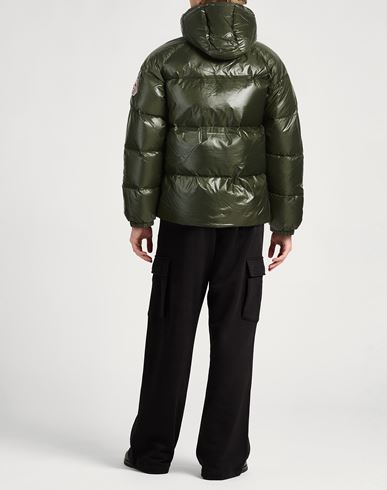 Man Puffer Green Size XS Recycled polyamide