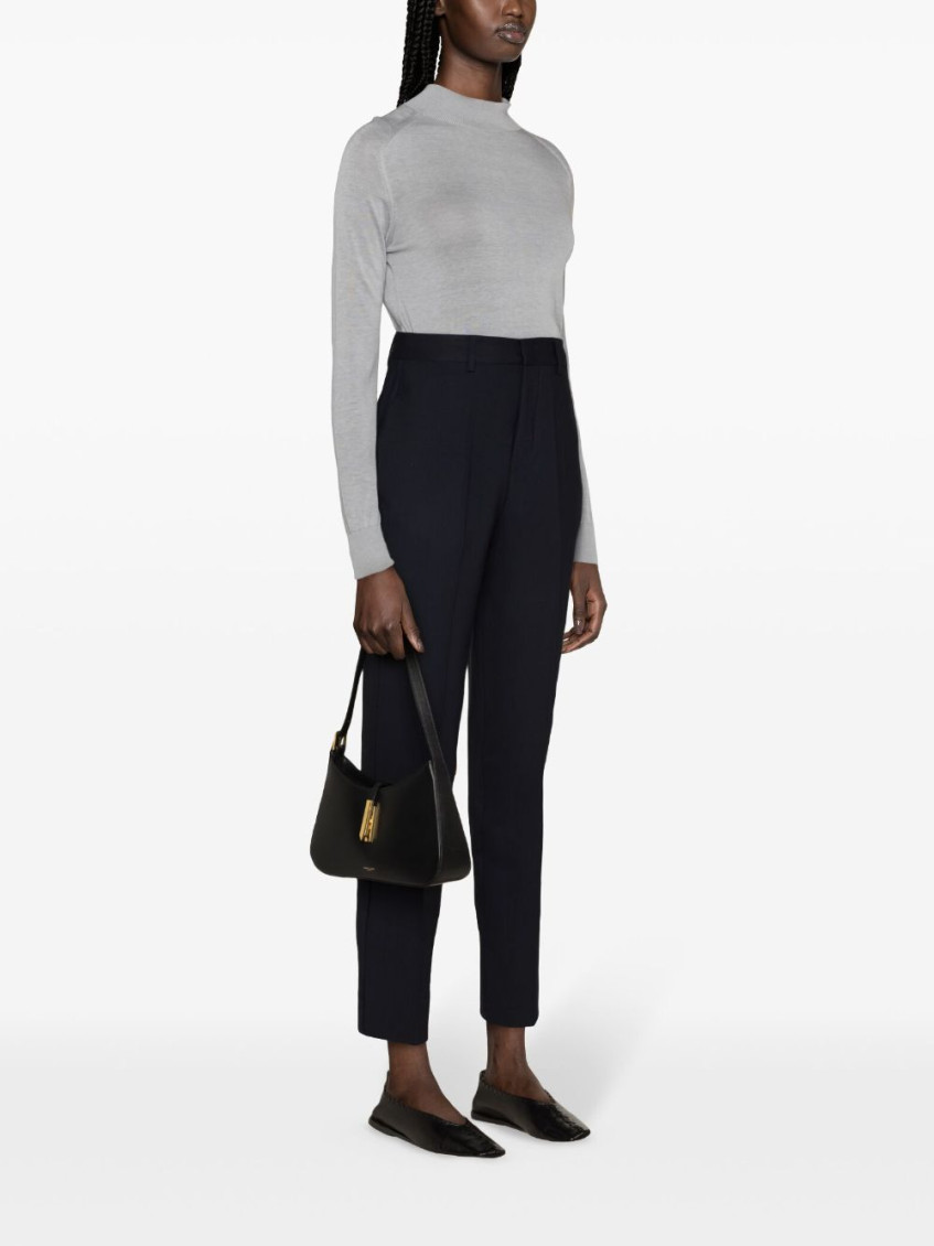 Navy Blue Slim Fit Pant