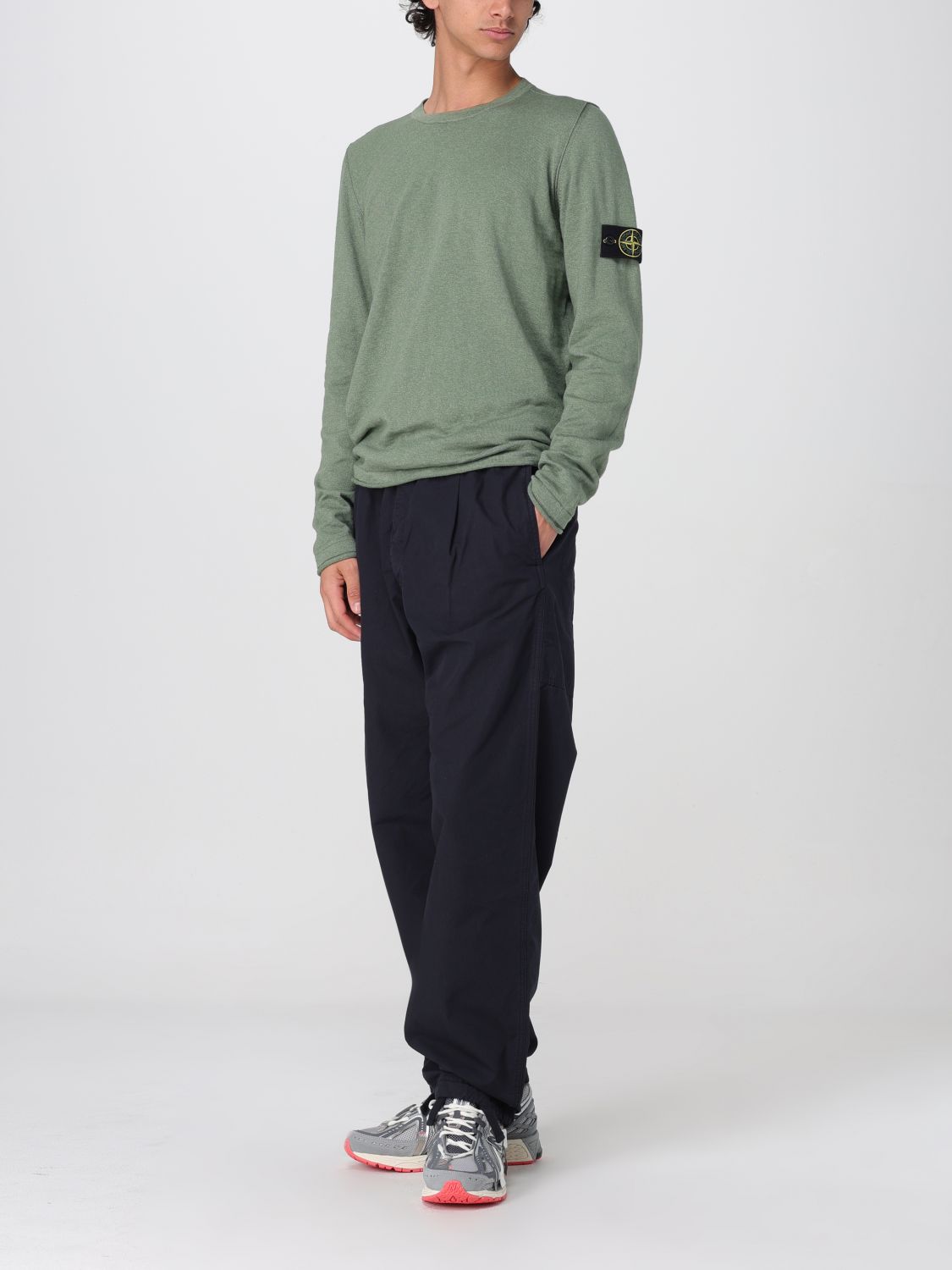 Sweater STONE ISLAND Men color Green