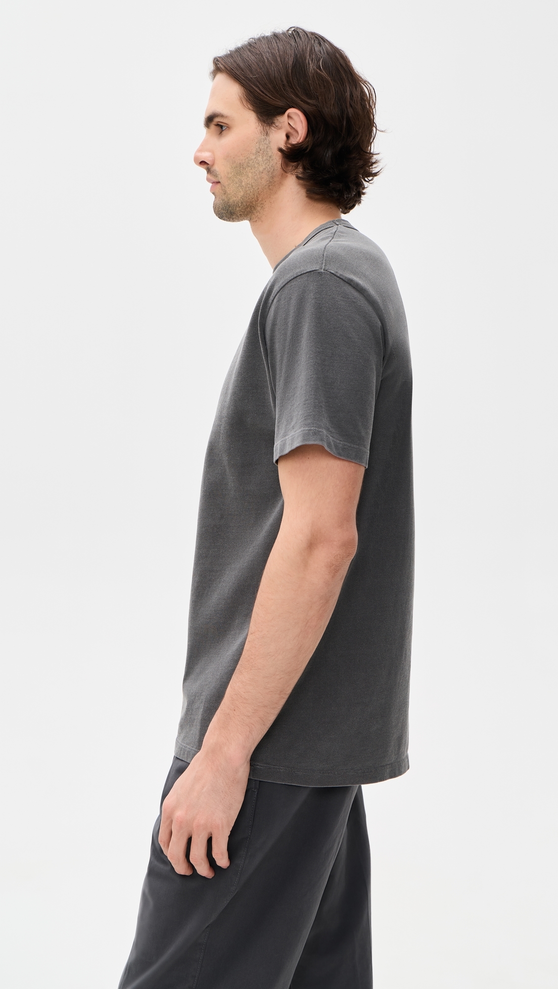 Recycled Jersey P. E. Tee Black