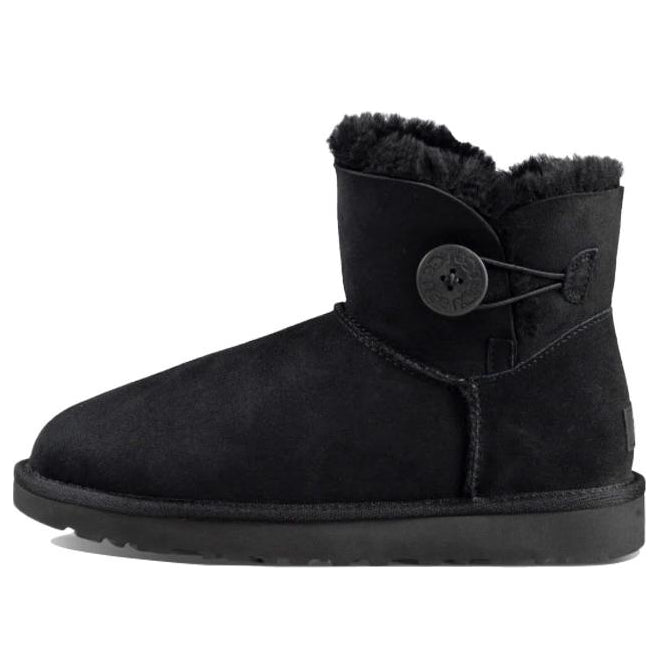 UGG | (WMNS) Mini Bailey Button Boot 'Black' | Realry