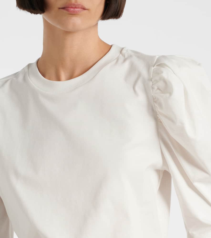 Drape cotton top