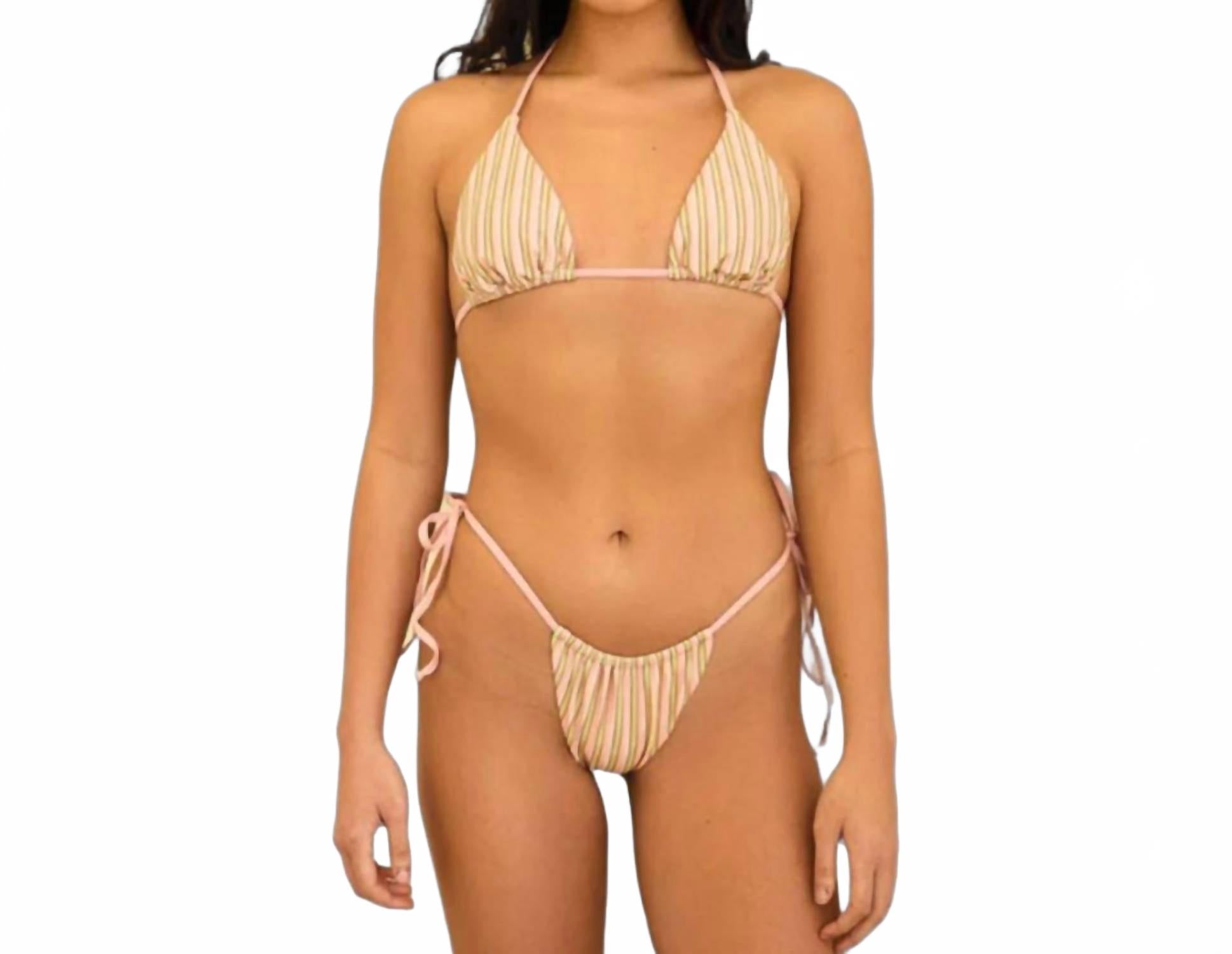 Paris Bottom In Nostalgia Stripe