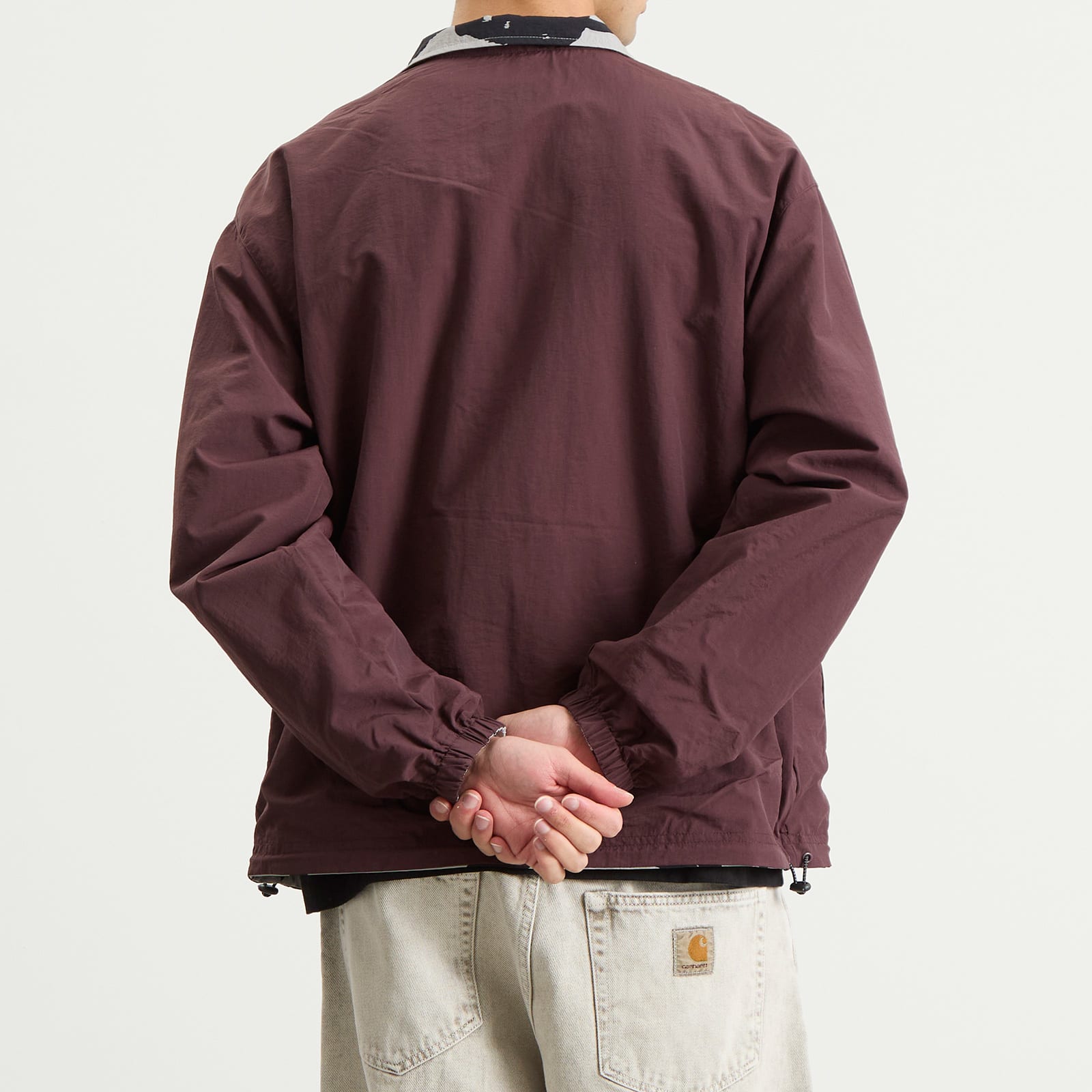 Men's Freak Scene Reversible Track Top in Grey