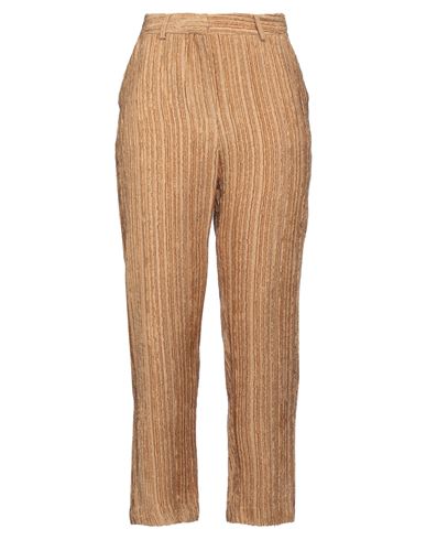 Woman Pants Camel Size 6 Viscose
