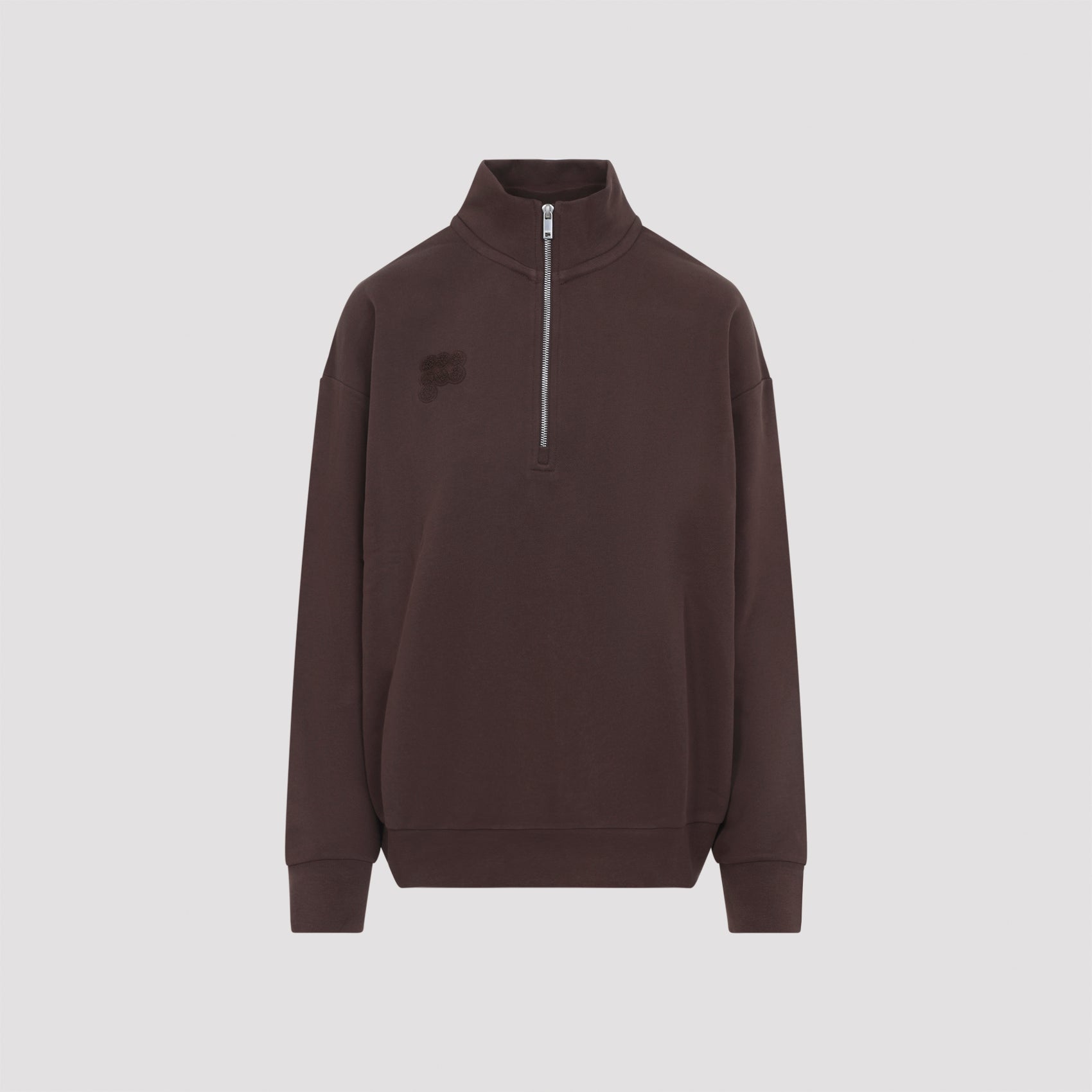 Womens Half Zip Sweatshirt