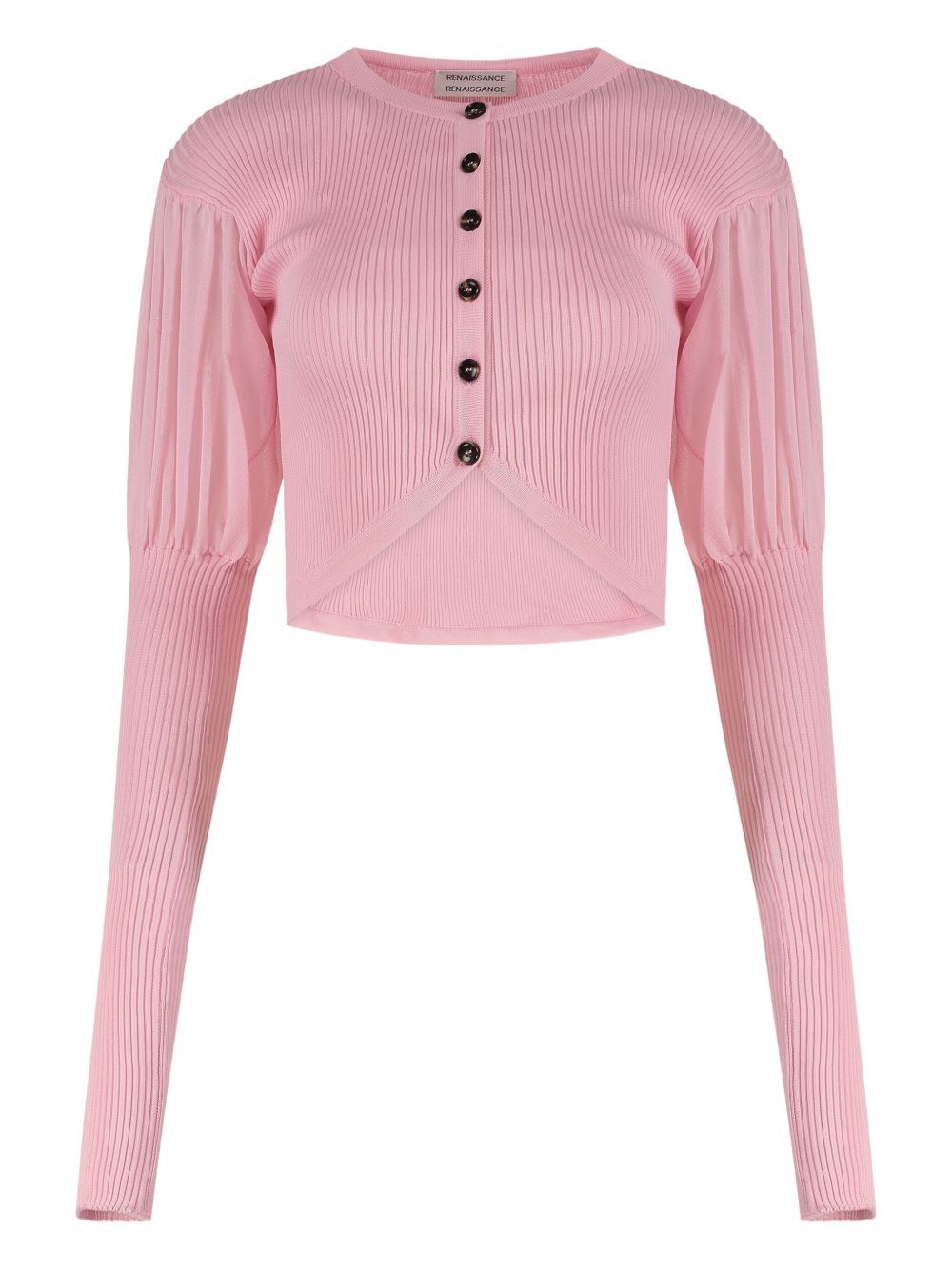 Renaissance Renaissance ribbed cardigan - Pink