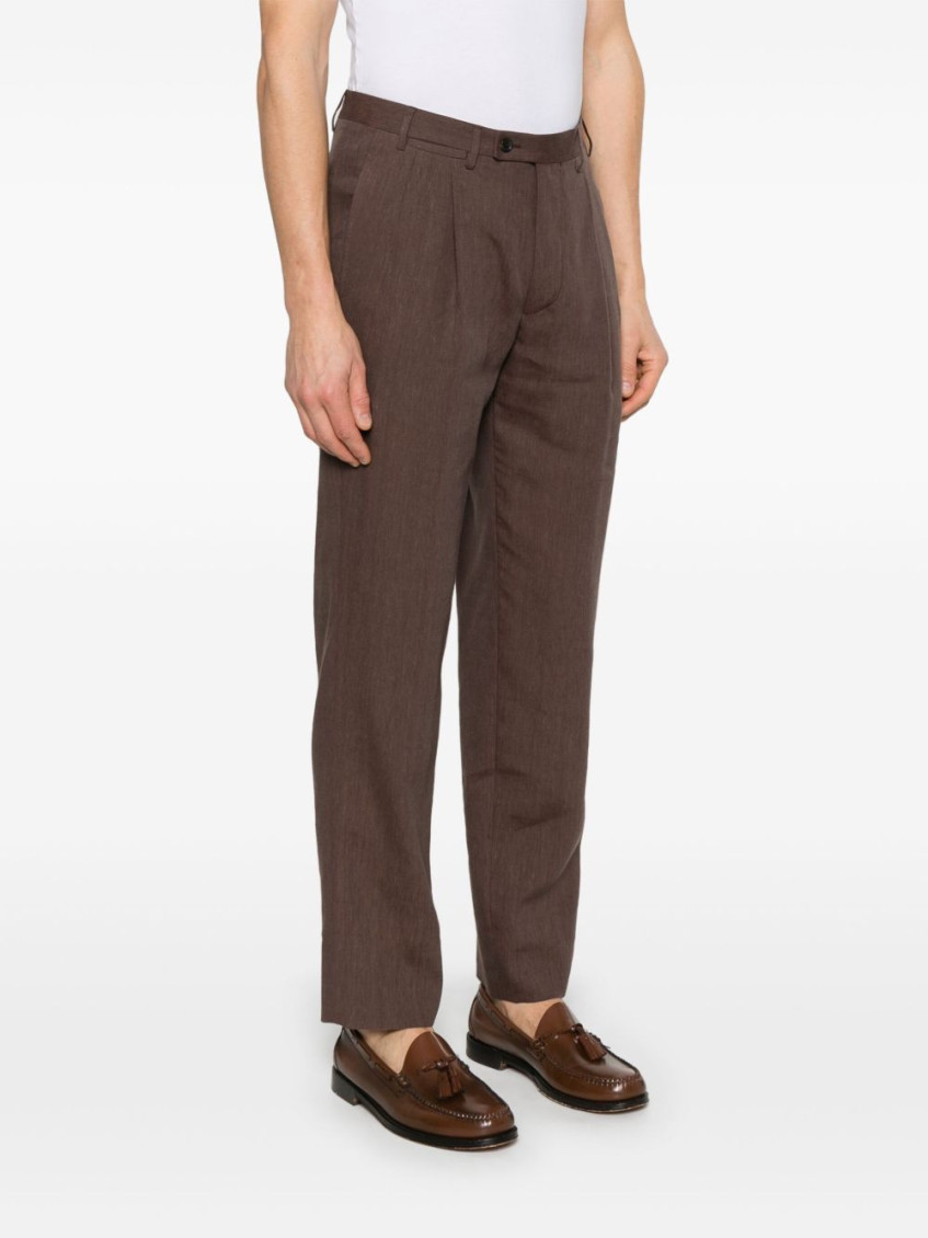 Brown Elegant Trousers