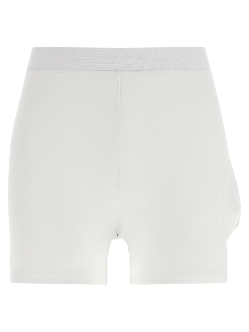 Logo Embroidery Tennis Dress Dresses White