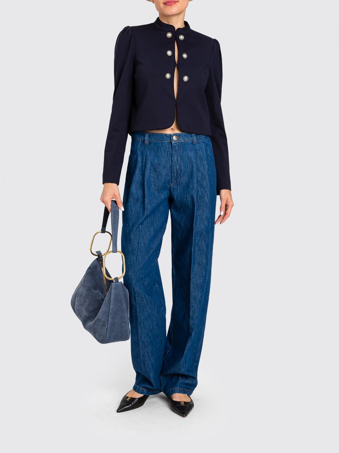 Jeans Woman color Denim
