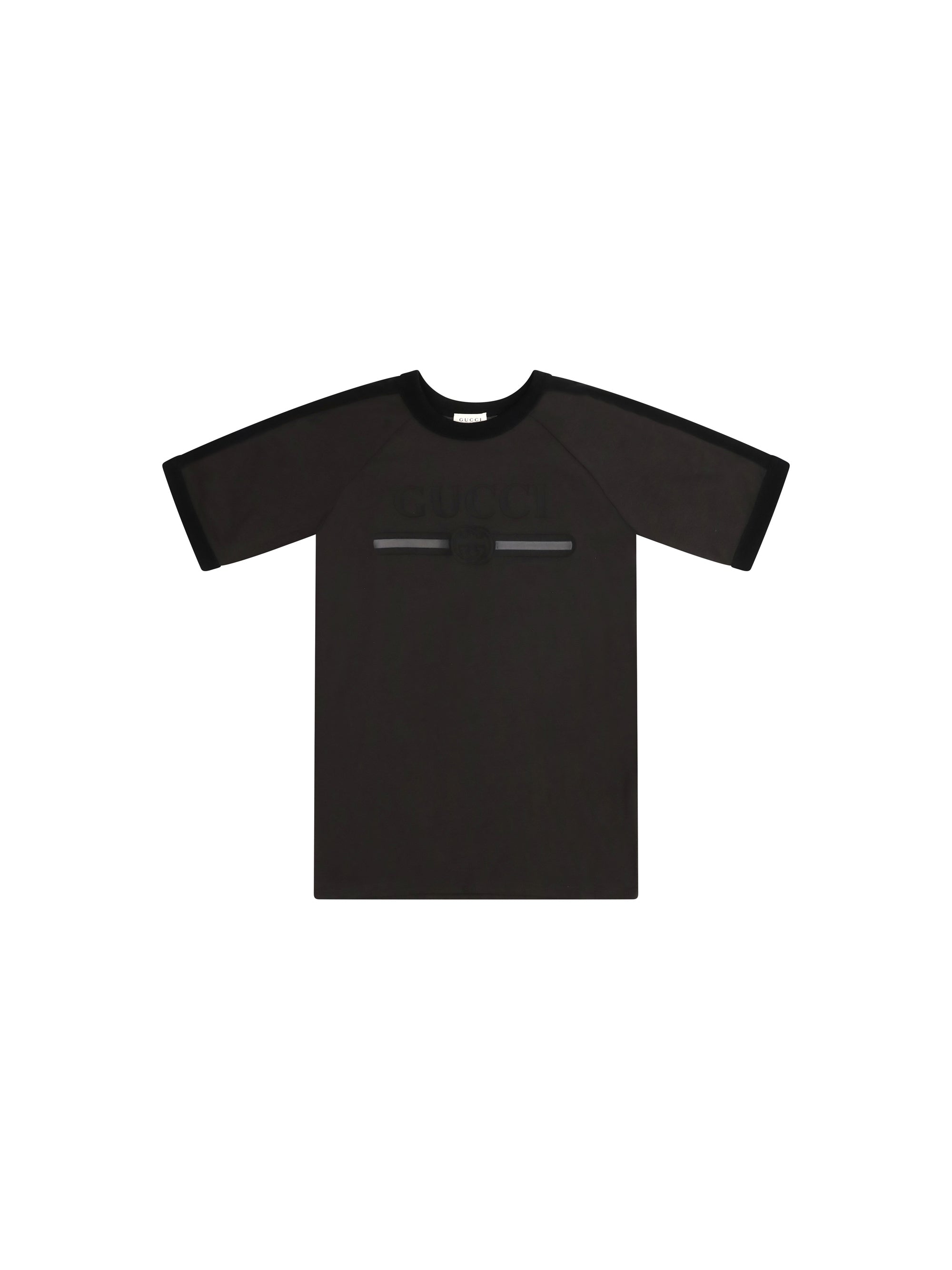 Logo-Print Cotton T-Shirt — Gray