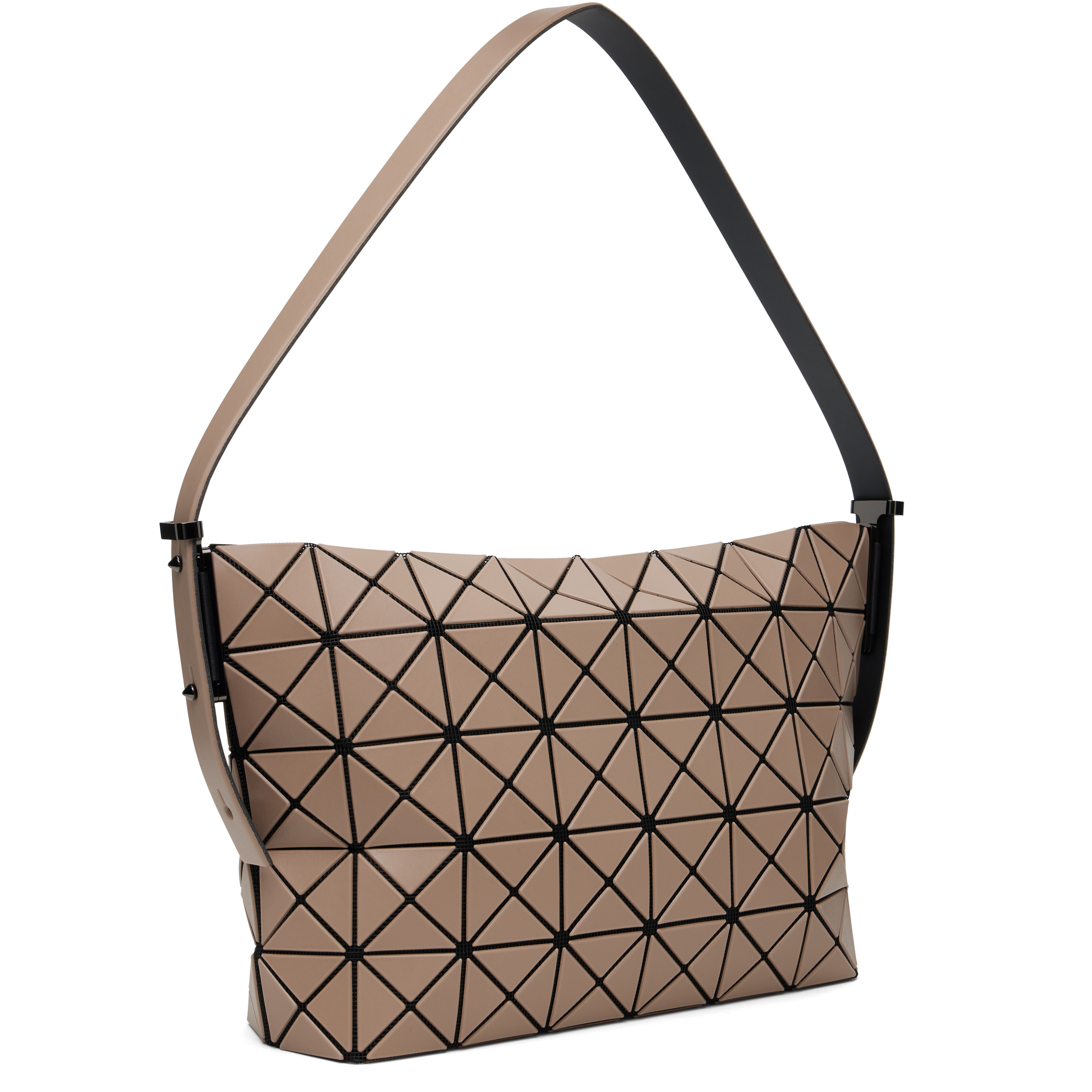 Taupe Musette Bag