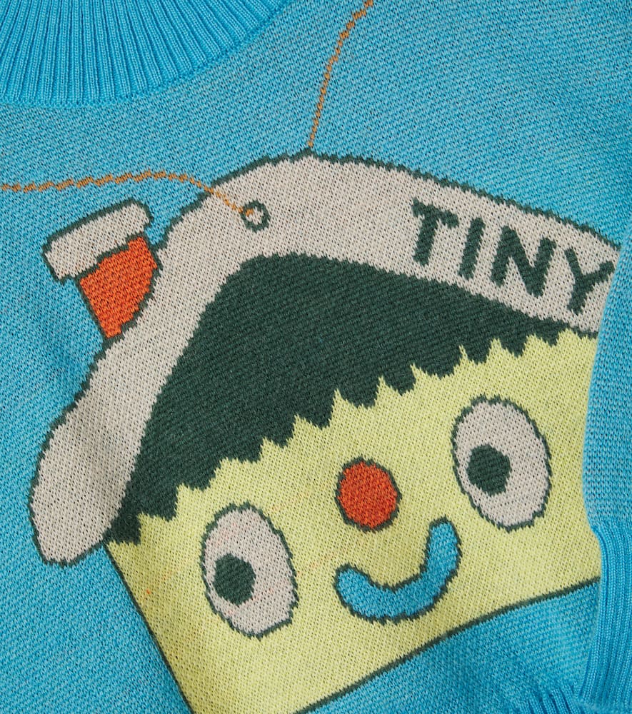 Smiley Cottage wool-blend sweater