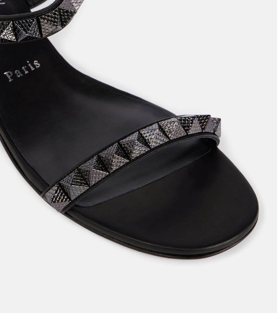 Christian Louboutin Pyrasand 30 leather sandals