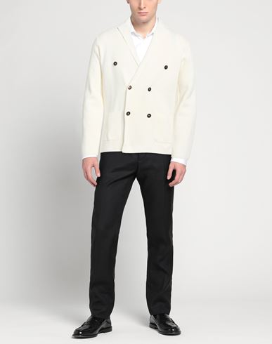 Man Blazer Ivory Size 40 Cotton