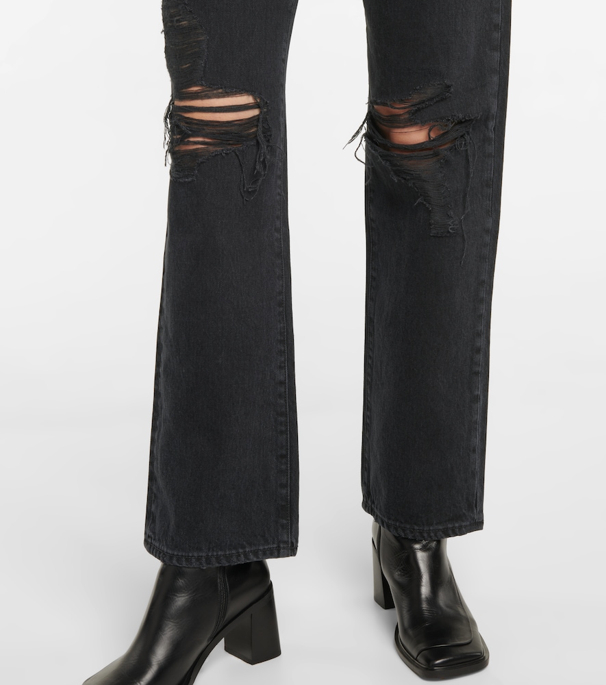 London high-rise wide-leg jeans