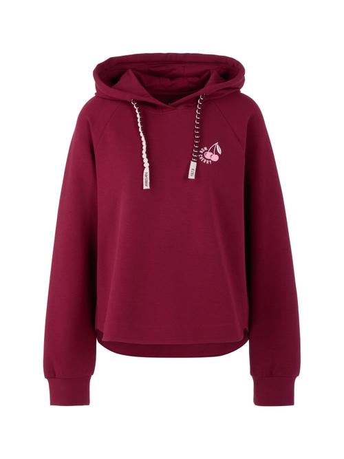 Marc Cain Sweatshirt with print, red, 36 N