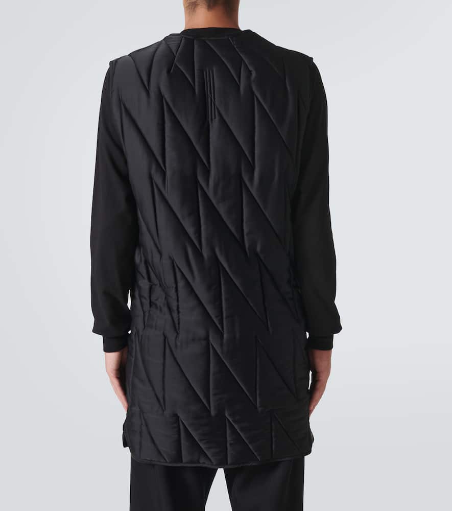Quilted puffer vest
